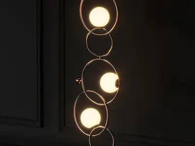 VeniceM Zoe Floor Light by Massimo Tonetto 3D model