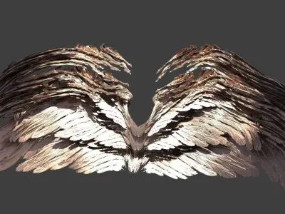 Coelestis Underworld Grand wings  3D model