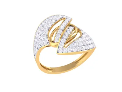  Women Ring MTL 3dm STL OBJ FBX Details 3D print model 43