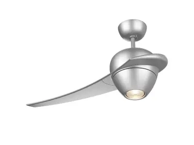 Abstract Halogen Ceiling Fan 3D model
