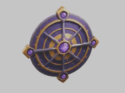 Sci-Fi Chrono Forge Energy Weapon Model Low-poly 3D model