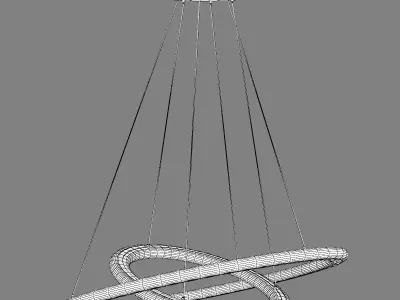 748062 Saturno Lightstar Chandelier 3D model