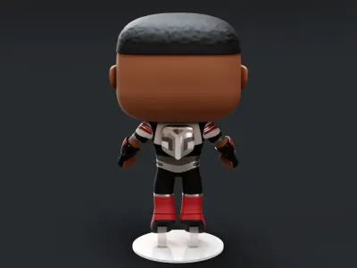 Funko Marvels Falcon 3D model