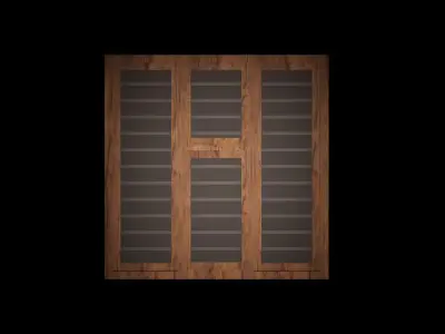 window 150xx150  3D model