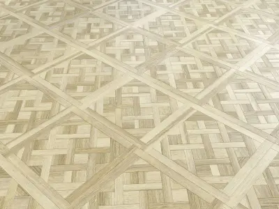 Parquet - Laminate - Wooden floor 2 in 1 Low-poly 3D model 113
