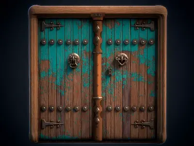 Old Door - VOL 01 - SBsar - Maps Texture