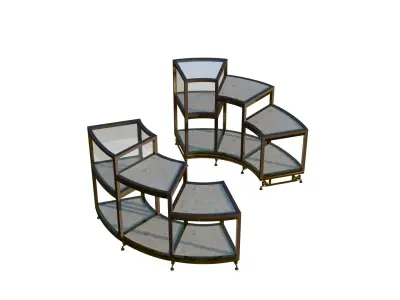 3D Printable Jewelry Organizer Rack Low-poly 3D model