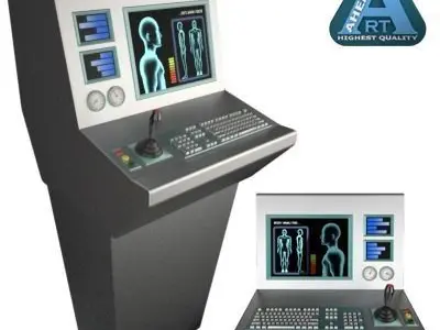 Control Console 3D model