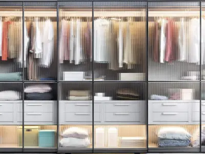 TW - ModernWardrobe Free 3D model