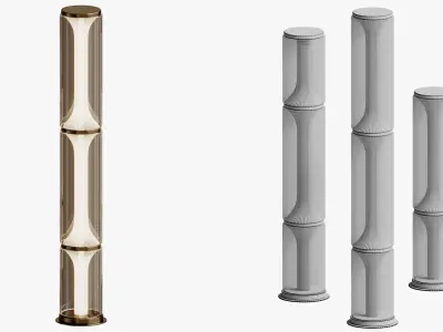 Felice Smart Enabled Floor Lamp 3D model