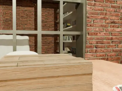 interior flat Free 3D model