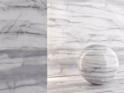 White Marble Bianco Striato Porcelain Tile 33 Texture