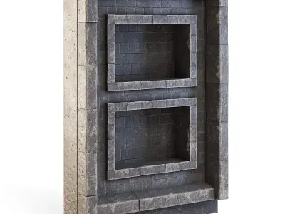 Dungeon Wall 3D model purchase