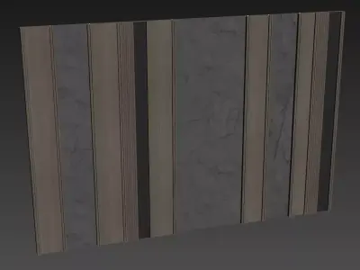 Decorative V112 Wall Panels 3D model