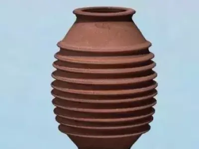 a Cretan ceramic vase 3D model
