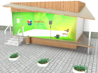 Entrance group 3D model