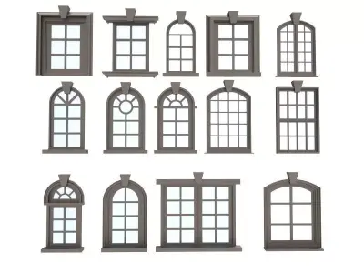 Windows Collections 3D model