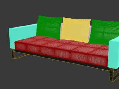 Sofa Picollo 3D model