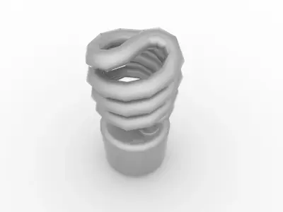 Bulb1 Low-poly 3D model