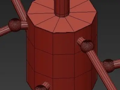 EDGAR chandelier 3D model purchase
