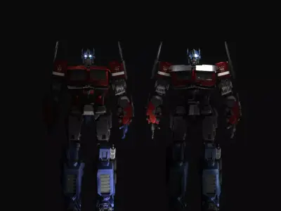 Optimus Prime Knightverse Bundle 3D model