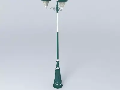 Square street light1 3D model