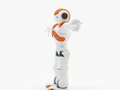 Rigged Robot Nao 3D model