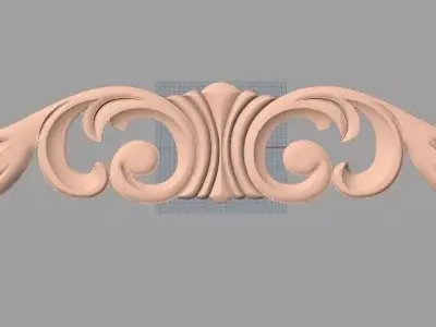 Artcam Aspire 3D relief models STL Files used for CNC E590 3D model