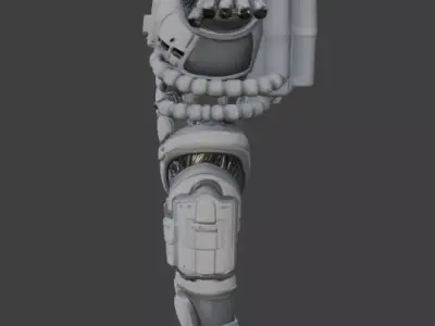 Astronaut Spacesuit 3D Model 3D model