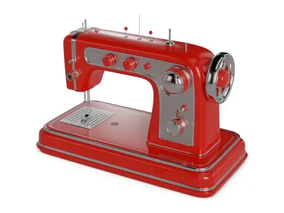 Sewing machine 3D model