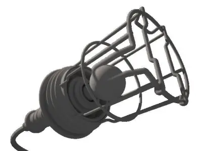 Construction Lamp 3D model