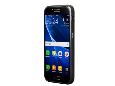 SAMSUNG A3 2017 model with cover 3D model