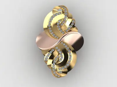 36  LATEST TURKEY DESIGN PENDANT FOR WOMEN 3DM DETAILS 3D print model