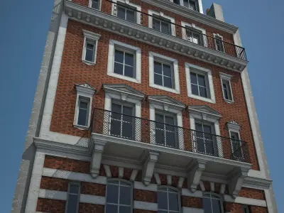 Old Building I 3D model