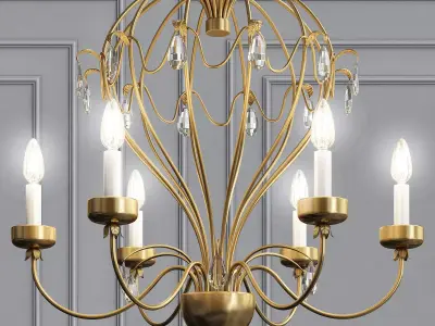 Wildwood Lighting Balloon Chandelier 3D model
