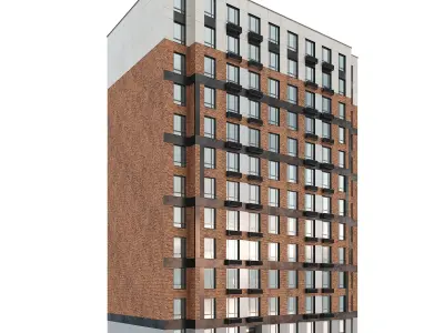 Residential Building 003 3D model