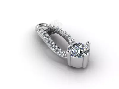 Women Pendants 3DM STL Pendant Renders Details 3D print model 3D print model