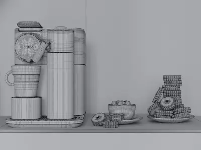 Cozy Workroom - 3ds Max and Corona Renderer 3D model