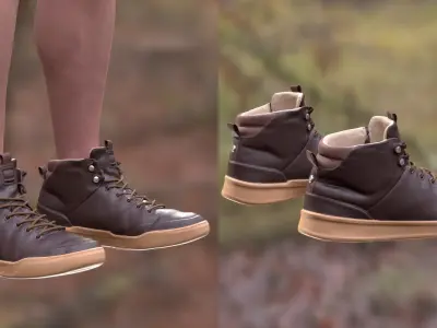  Man and Woman in Autumn Outfit 2 