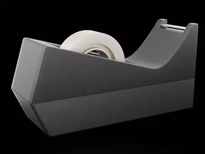 Tape Dispenser Low-poly 3D model