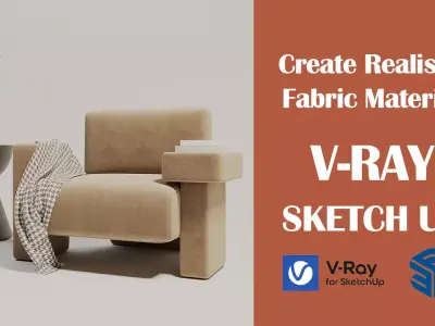 Photorealistic 3D Chair  Modern Furniture Model  Free 3D model