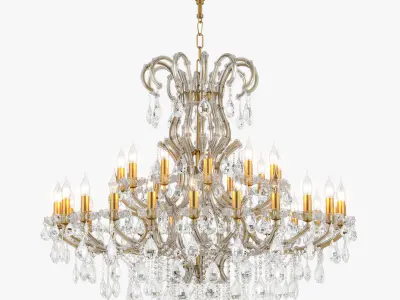 775373 Champa Osgona Chandelier 3D model