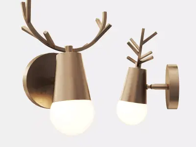 Morectoria Wall Light 3D model