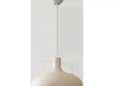  Pendant lamp beige 38 cm 3D model