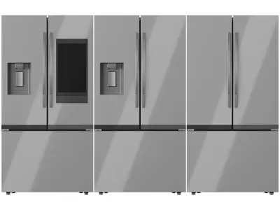 Samsung Refrigerator Collection 09 3D model