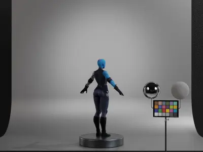 Nebula Low-poly 3D model