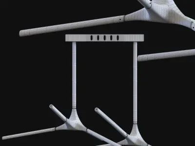 Pendant Lamp Claw Duo LED 3D model