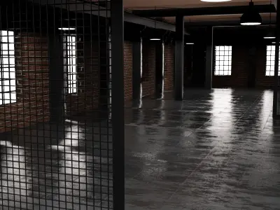 Loft Interior 3D model