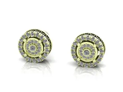 small earings 4 3D print model