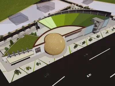 Cinema Project 3D model